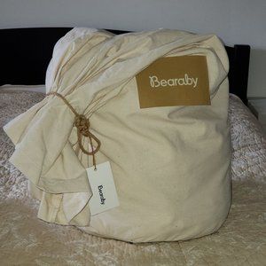 Bearaby Cream Color Weighted Napper Blanket 15 lbs.